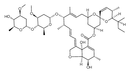 Δ2-4(R)-avermectin B1a结构式