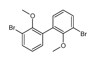 1-bromo-3-(3-bromo-2-methoxyphenyl)-2-methoxybenzene结构式