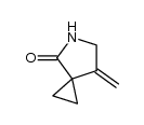 5-Azaspiro[2.4]heptan-4-one,7-methylene-(9CI) Structure