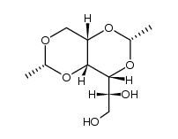 1,3:2,4-di-O-ethylidene-D-glucitol Structure