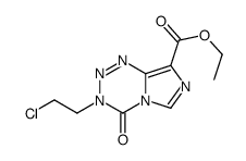 ethyl 3-(2-chloroethyl)-4-oxoimidazo[5,1-d][1,2,3,5]tetrazine-8-carboxylate Structure
