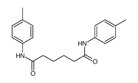 N,N'-bis(4-methylphenyl)hexanediamide Structure
