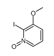 2-iodo-3-methoxy-1-oxidopyridin-1-ium Structure