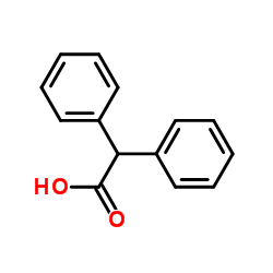 2,2-二苯基乙酸结构式