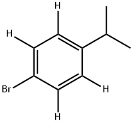 4-iso-Propylbromo(benzene-d4) Structure