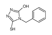 4-BENZYL-5-THIOXO-[1,2,4]TRIAZOLIDIN-3-ONE Structure