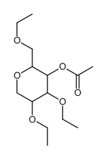 4-O-acetyl-1,5-anhydro-2,3,6-tri-O-ethylglucitol结构式