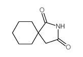 2-氮杂螺[4.5]癸烷-1,3-二酮结构式