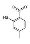Benzenethiol,5-methyl-2-nitro- Structure
