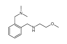 (2-Dimethylaminomethyl-benzyl)-(2-methoxy-ethyl)-amine结构式