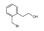 Benzeneethanol, 2-(bromomethyl)- (9CI) Structure