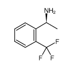 (S)-1-[2-(三氟甲基)苯基]乙胺结构式