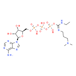 adenosine triphosphate-1-ethyl-3-(3-(dimethylamino)propyl)carbodiimide结构式