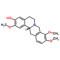 D-四氢药根碱结构式