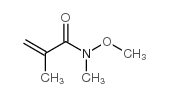 N-methoxy-N,2-dimethylprop-2-enamide Structure