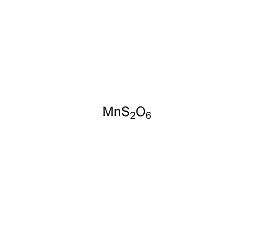 连二硫酸锰(Ⅱ)结构式