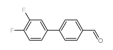 3,4-二氟联苯-4-甲醛结构式
