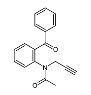N-(2-benzoylphenyl)-N-(prop-2-yn-1-yl)acetamide Structure