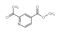 2-乙酰基吡啶-4-甲酸甲酯结构式