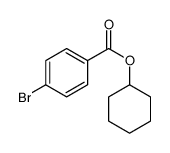 cyclohexyl 4-bromobenzoate Structure
