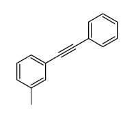 1-methyl-3-(2-phenylethynyl)benzene Structure