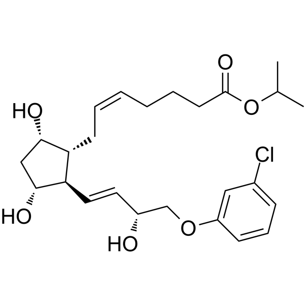 氯前列醇异丙基酯结构式