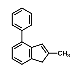 2-Methyl-7-phenylindene Structure