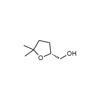 (R)-(5,5-二甲基四氢呋喃-2-基)甲醇结构式