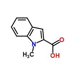 1-Methyl-1H-indole-2-carboxylic acid Structure