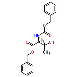 Cbz-L-苏氨酸苄酯结构式
