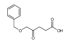 4-oxo-5-phenylmethoxypentanoic acid结构式