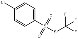 4-氯苯磺酸三氟甲硫基酯结构式