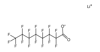lithium salt of perfluorooctanoic acid Structure