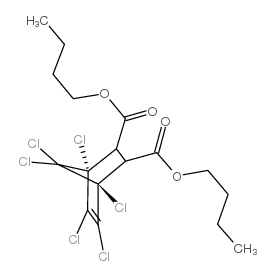 氯菌酸二丁酯结构式