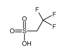 2,2,2-trifluoroethanesulfonic acid Structure