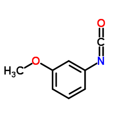 3-甲氧基苯基异氰酸酯结构式