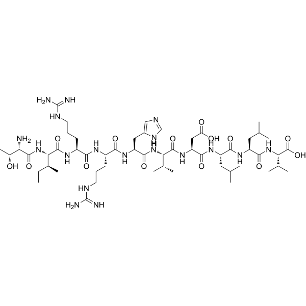 HCV Peptide (257-266) Structure