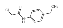 2-氯-n-(4-乙基苯基)乙酰胺结构式
