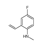 Benzenamine, 2-ethenyl-4-fluoro-N-methyl- (9CI) picture