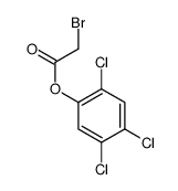 (2,4,5-trichlorophenyl) 2-bromoacetate结构式