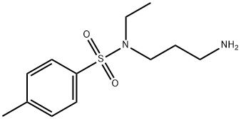 N-(3-aminopropyl)-N-ethyl-4-methylbenzenesulfonamide Structure