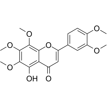 5-O-Demethylnobiletin Structure