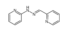 (E)-2-Pyridinecarbaldehyde (2-pyridyl)hydrazone结构式