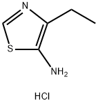 5-Thiazolamine, 4-ethyl-, hydrochloride (1:1) Structure
