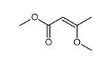 methyl (Z)-β-methoxymethacrylate结构式