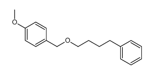 1-methoxy-4-(4-phenylbutoxymethyl)benzene结构式