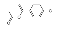 1-(4-chlorophenyl)vinyl acetate Structure