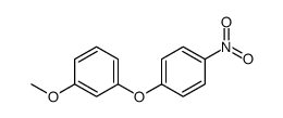 1-甲氧基-3-(4-硝基苯氧基) 苯结构式