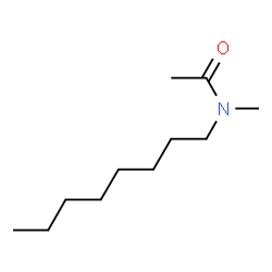 Acetamide,N-methyl-N-octyl- structure