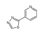 2-pyridin-3-yl-1,3,4-thiadiazole结构式